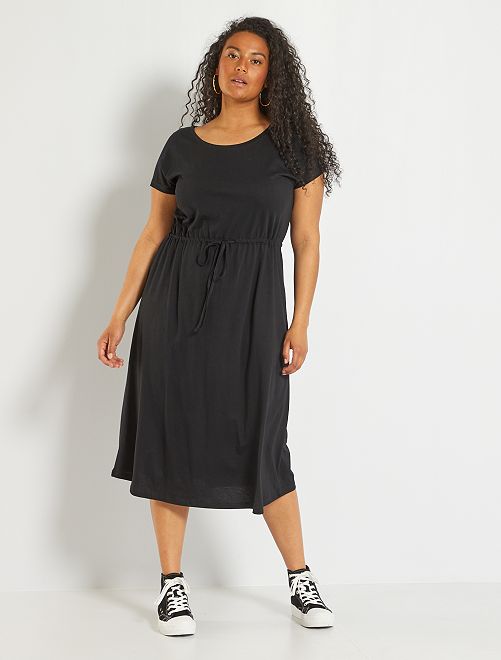 Vestito in jersey 'Only Carmakoma' - nero - Kiabi - 27.00€