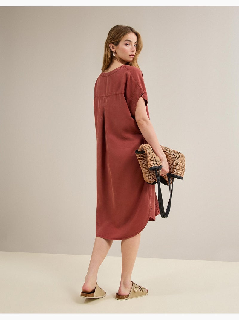 Vestito in lyocell, MO Fashion Arancione - Kiabi