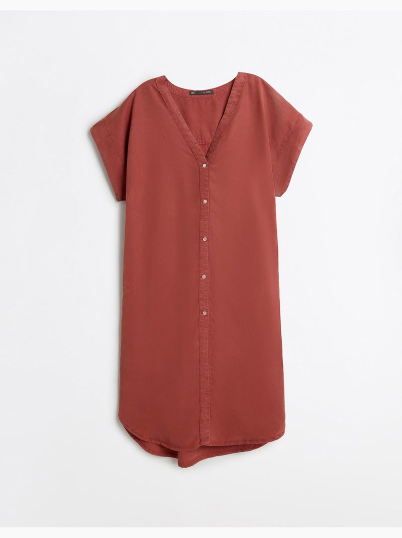 Vestito in lyocell, MO Fashion Arancione - Kiabi