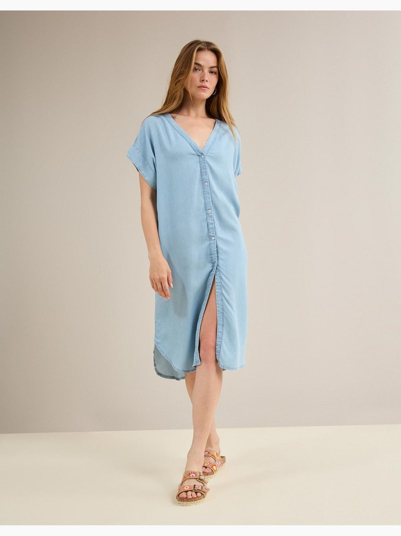 Vestito in lyocell, MO Fashion Blu - Kiabi
