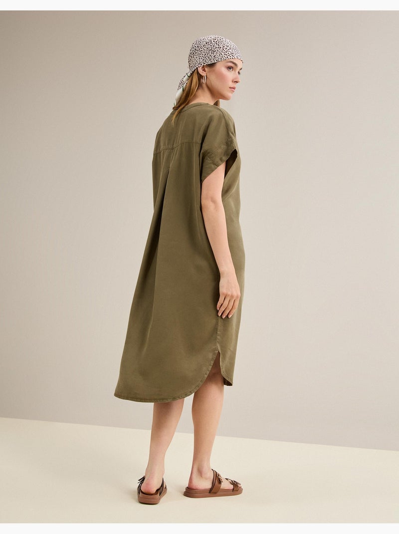 Vestito in lyocell, MO Fashion Verde - Kiabi