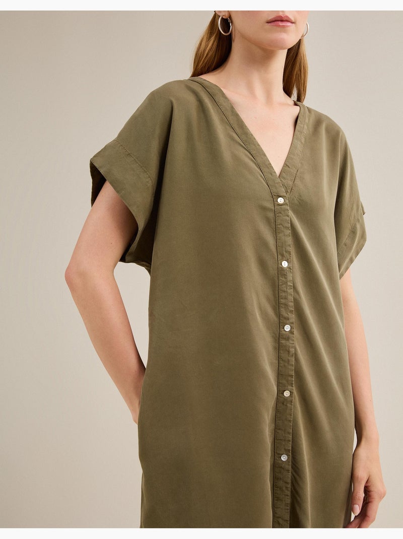 Vestito in lyocell, MO Fashion Verde - Kiabi