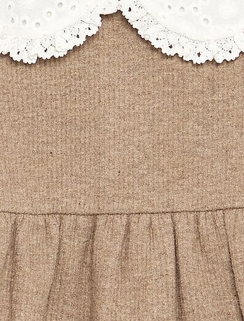 Vestito in maglia a maniche lunghe
