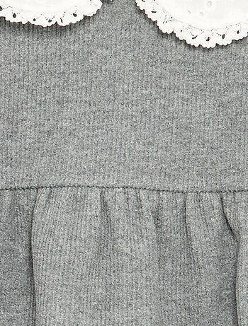 Vestito in maglia a maniche lunghe