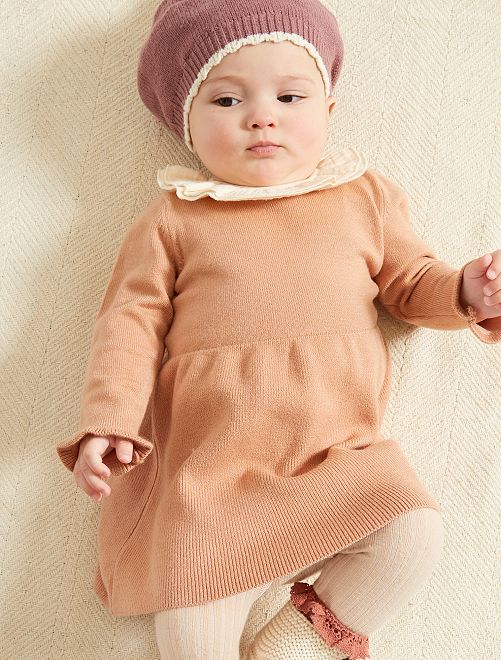 Vestito in maglia eco-sostenibile - ROSA - Kiabi - 12.00€