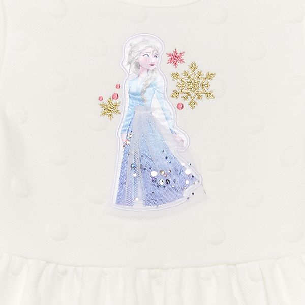 Vestito in maglia fantasia 'Frozen' Bambina 3-12 anni - BEIGE - Kiabi -  18,00€