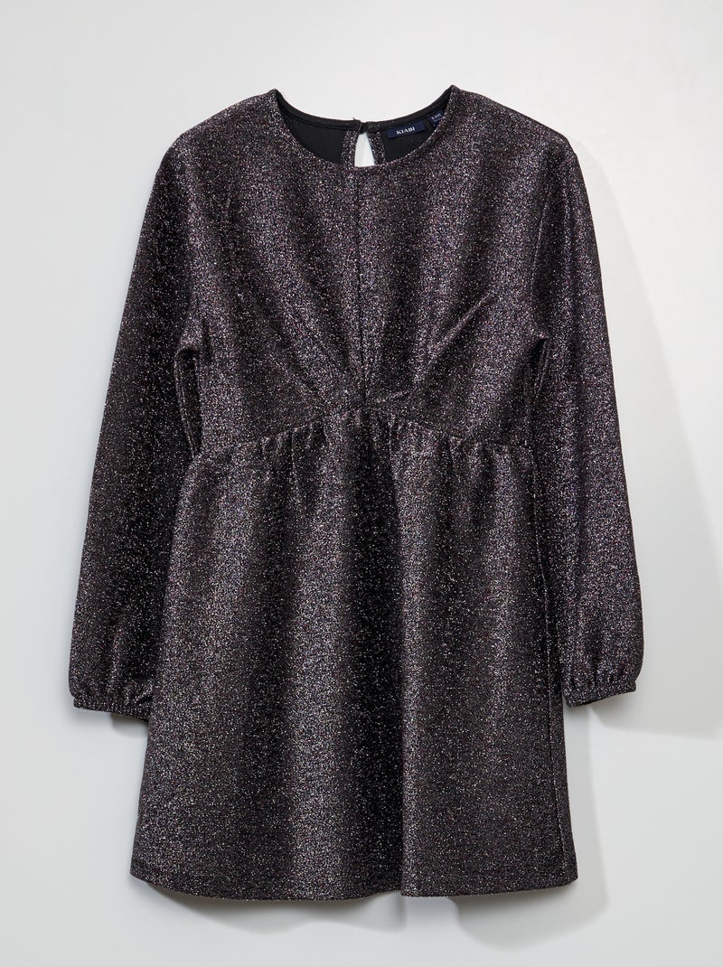 Vestito in maglia soffice NERO - Kiabi