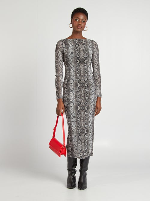 Vestito in mesh stampato - Kiabi