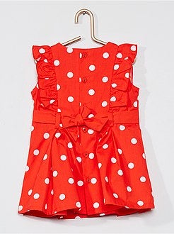 Vestito in popeline stampato - Kiabi