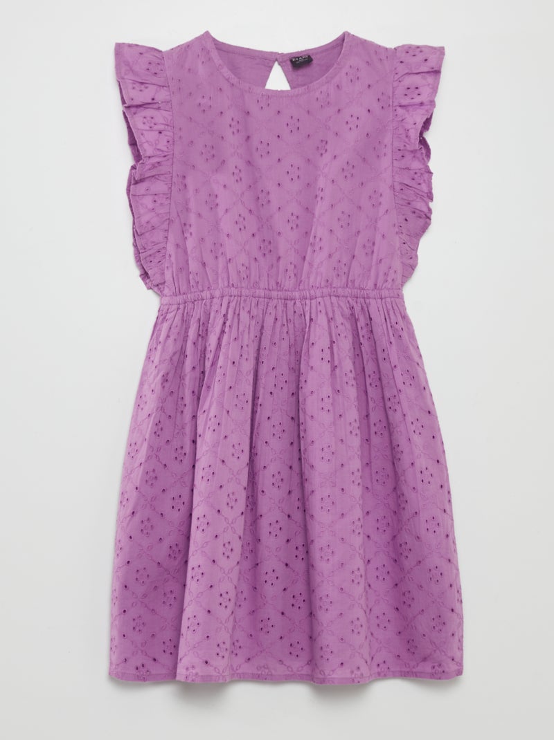 Vestito in ricamo punto inglese VIOLA - Kiabi