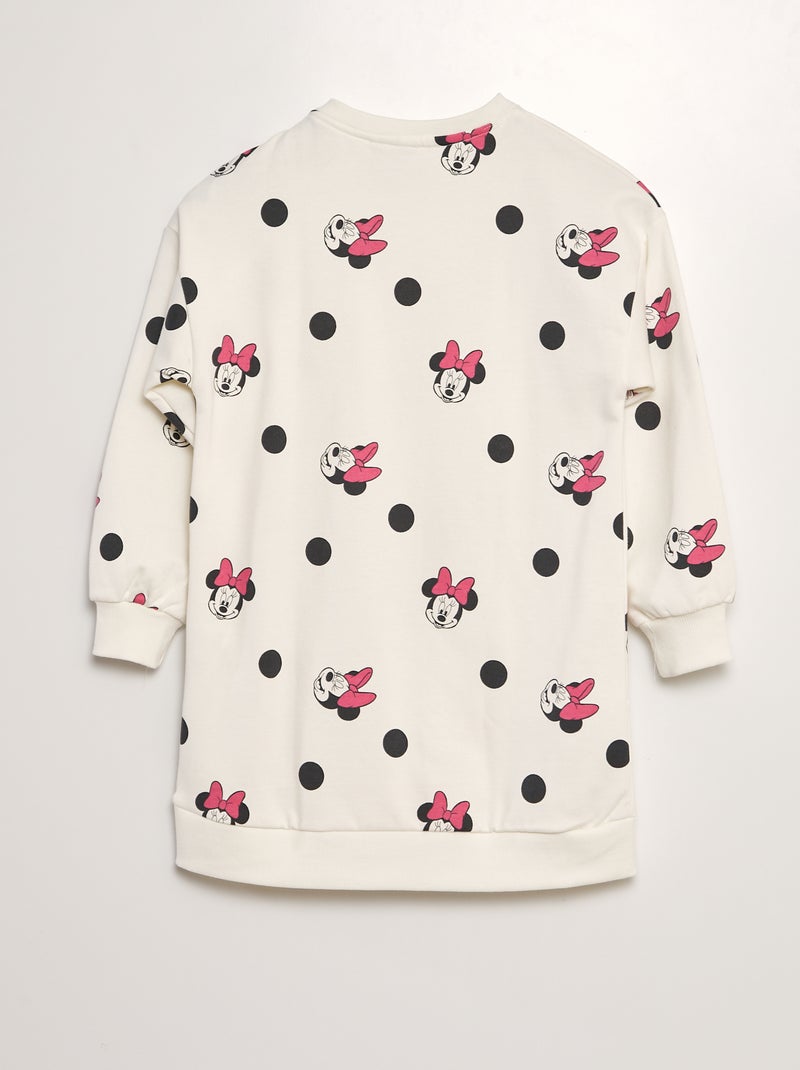 Vestito in tessuto felpato 'Minnie' BEIGE - Kiabi