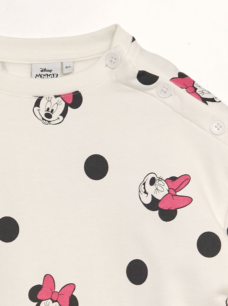 Vestito in tessuto felpato 'Minnie' BEIGE - Kiabi