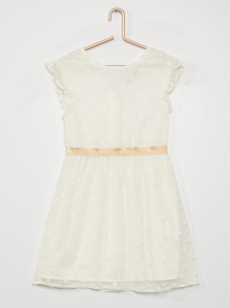 Vestito in tulle BIANCO - Kiabi