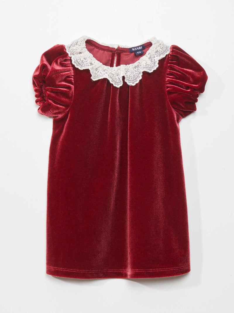 Solada Abito da bambina a maniche lunghe con volant e gonna in tulle