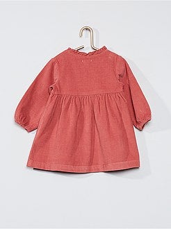 Vestito in velluto ecosostenibile - Kiabi