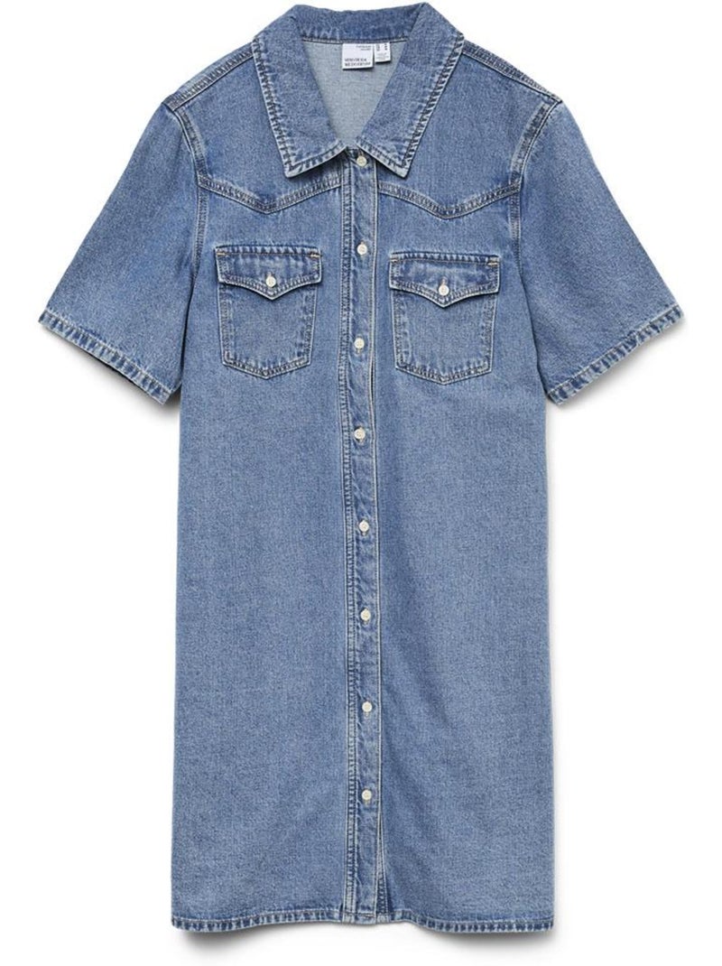 Vestito jeans donna vero moda Blu - Kiabi