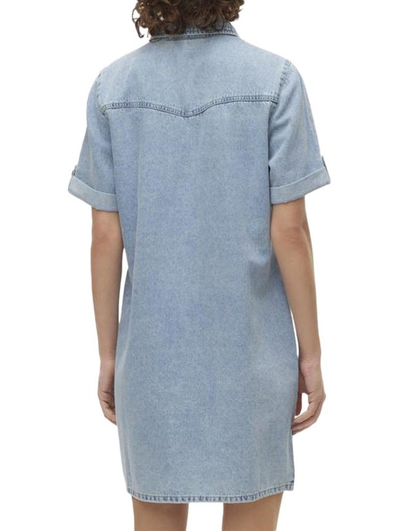 Vestito Jeans Donna Vero Moda Blu - Kiabi