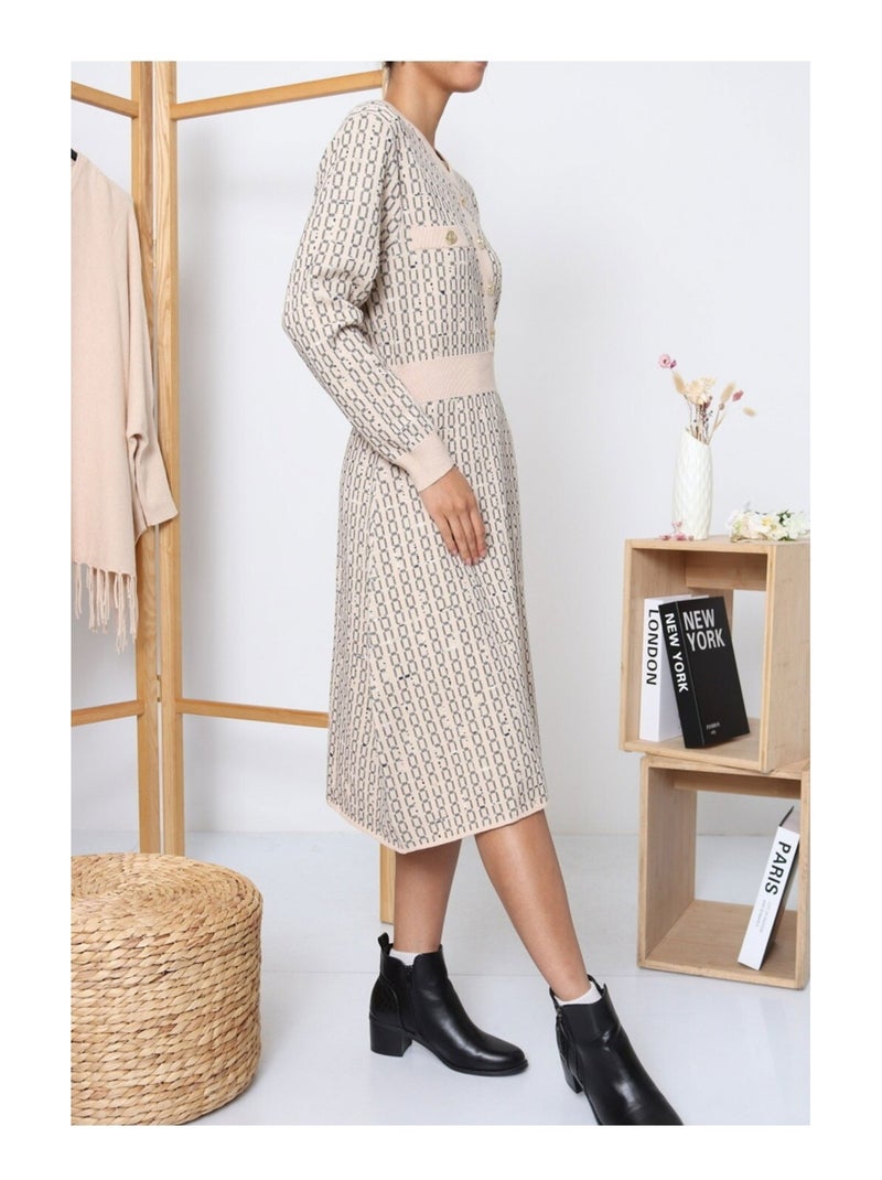 Vestito Kebello Beige - Kiabi