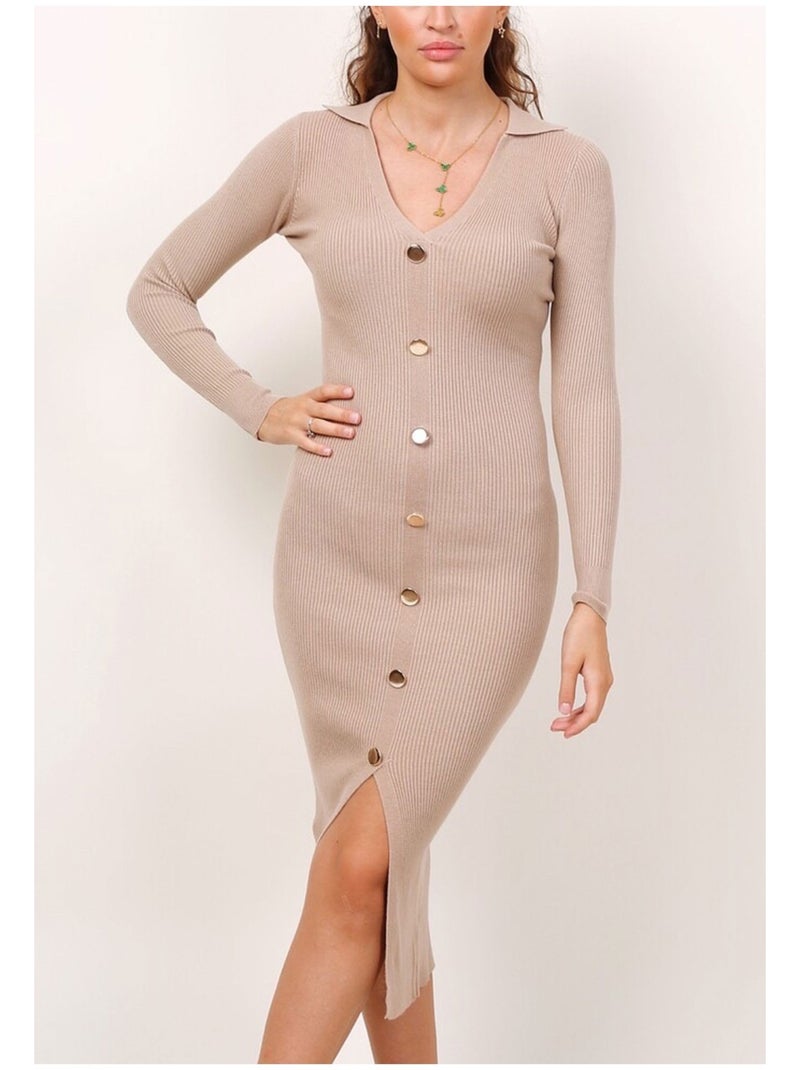 Vestito Kebello Beige - Kiabi