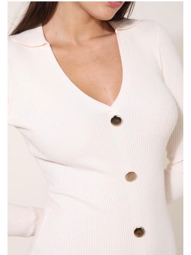 Vestito Kebello Bianco - Kiabi