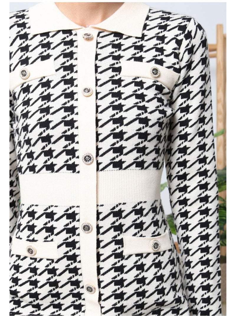 Vestito Kebello Bianco Nero - Kiabi
