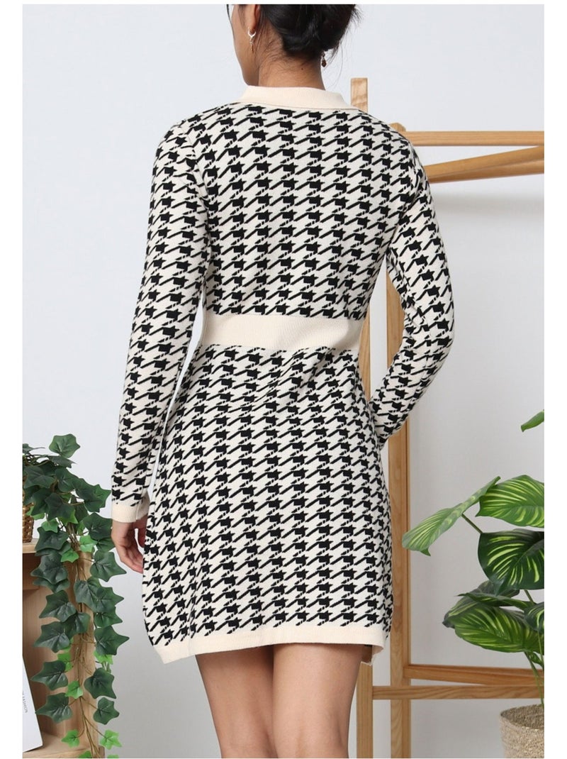 Vestito Kebello Bianco Nero - Kiabi