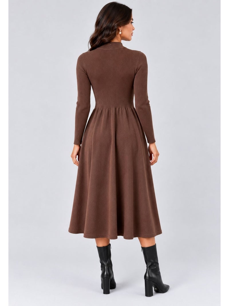 Vestito kebello Marrone - Kiabi
