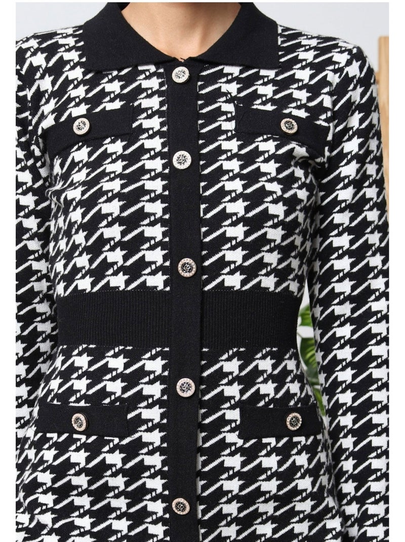 Vestito Kebello Nero Bianco - Kiabi