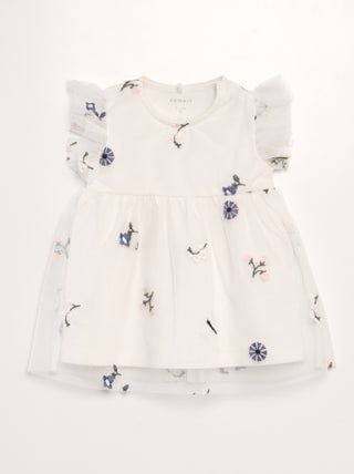 Vestito leggero in tulle