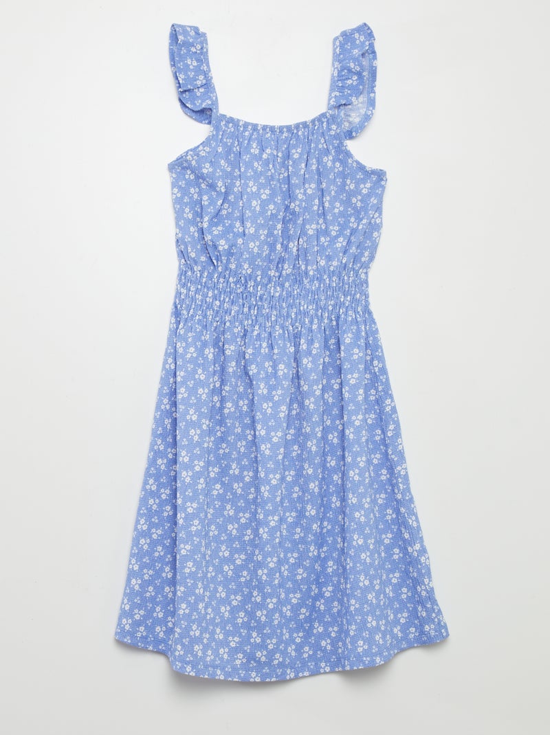 Vestito leggero stampato BLU - Kiabi