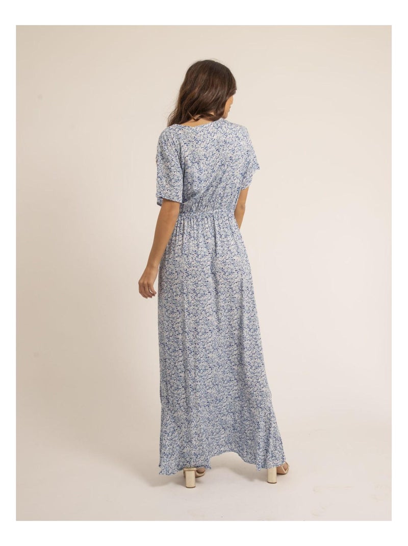 Vestito lungo a motivi IGAELLE Blu - Kiabi