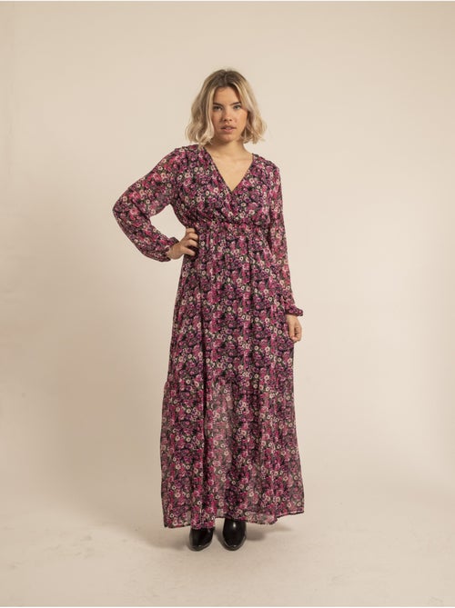 Vestito lungo a motivi IGNACIA - Kiabi