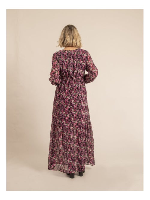 Vestito lungo a motivi IGNACIA - Kiabi