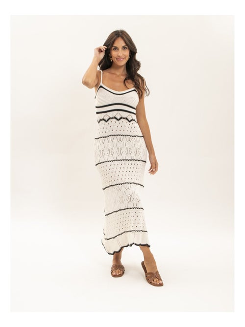 Vestito lungo all'uncinetto IBESTA - Kiabi