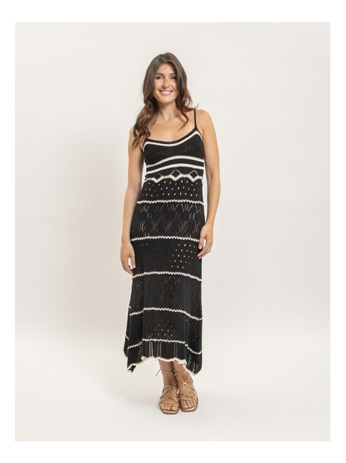 Vestito lungo all'uncinetto IBESTA - Kiabi