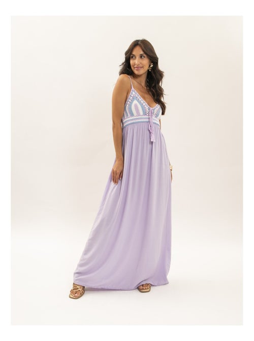 Vestito lungo all'uncinetto IVELLE - Kiabi