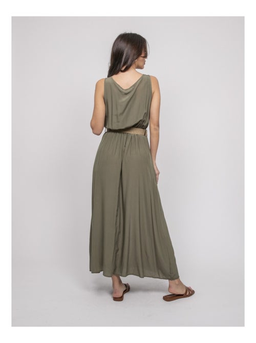 Vestito lungo con cintura ILANEL - Kiabi