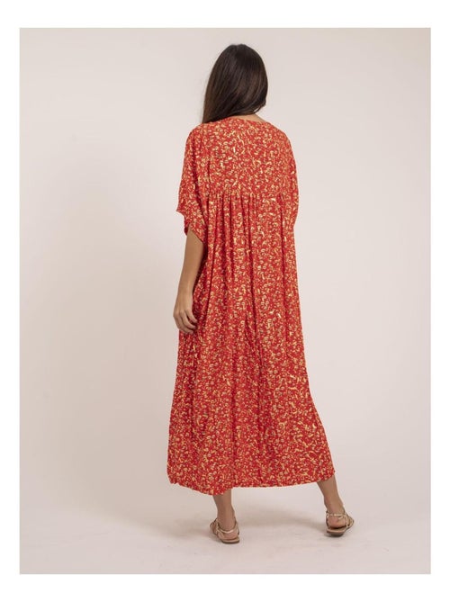 Vestito lungo con motivi IVRY - Kiabi