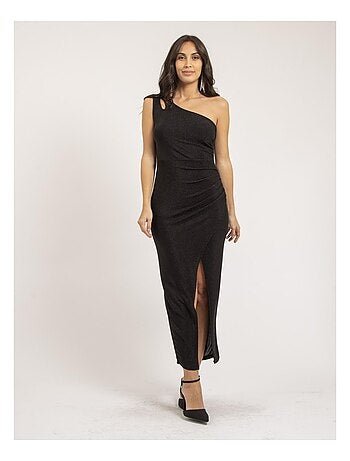 Vestito lungo con paillettes IPOLINA