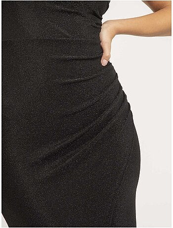 Vestito lungo con paillettes IPOLINA