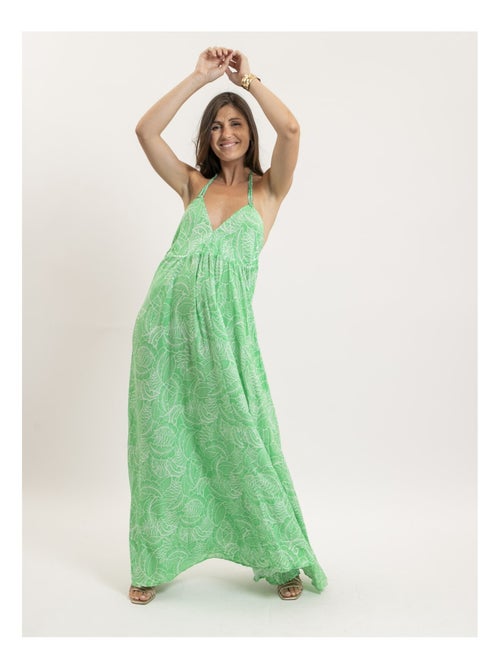 Vestito lungo con schiena scoperta IPIZA - Kiabi