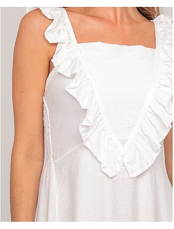 Vestito lungo con spalline IPARME