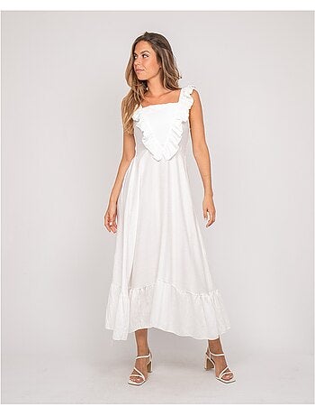 Vestito lungo con spalline IPARME