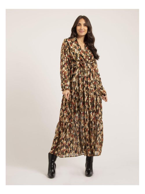 Vestito lungo con stampa IDETTA - Kiabi