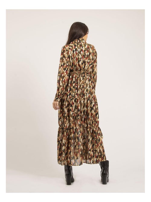 Vestito lungo con stampa IDETTA - Kiabi