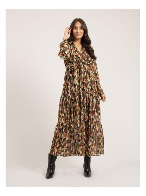 Vestito lungo con stampa IDETTA - Kiabi