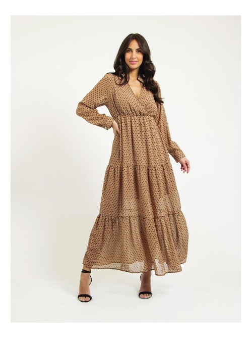 Vestito lungo con stampa IDYANA - Kiabi