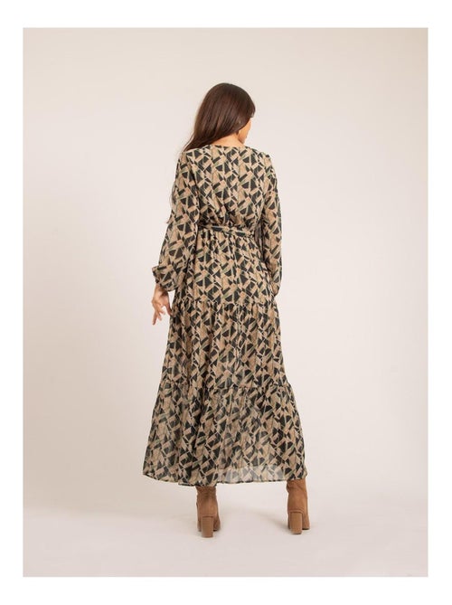 Vestito lungo con stampa IVINA - Kiabi