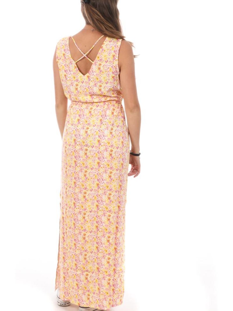 Vestito Lungo Donna Vero Moda Arancione - Kiabi