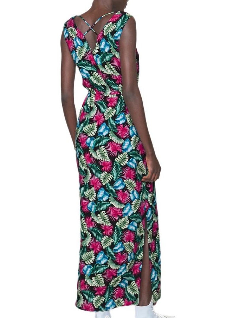 Vestito Lungo Donna Vero Moda Multicolore - Kiabi